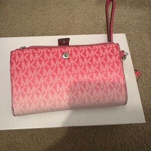 Michael Kors Pink Wristlet